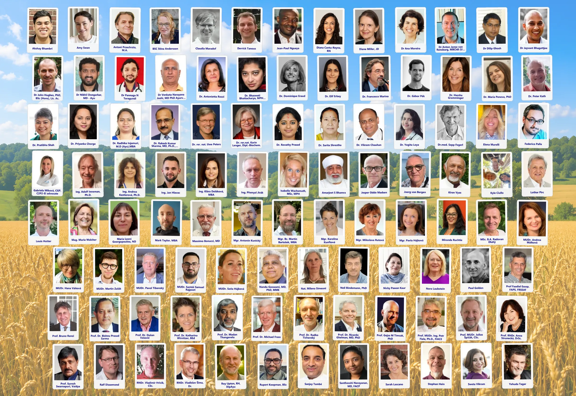 Participants of previous congresses